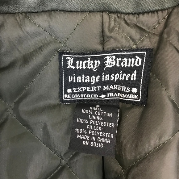 Lucky Brand Vintage Inspired Insulated Pea Coat S - Picture 6 of 6